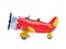 vintage cartoon aircraft side