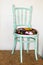 Vintage Chair Nobody Empty Blue Retro