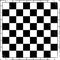 Vintage chess board, vector.