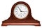 Vintage chimes mantle clock, shelf clock. 3D rendering