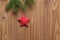 Vintage christmas decorative star hanging