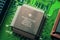 Vintage Circuit Board CPU Processor Microchip