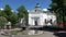 Vintage city Church on a sunny june day. Hameenlinna, Finland