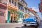 Vintage classic american car in Havana Cuba