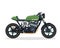 Vintage Classic Cafe Racer Motorcycle Illustration