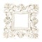 Vintage classical white rectangle frame