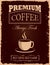 Vintage Coffee Poster