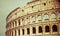 Vintage Colosseum in Rome