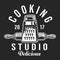 Vintage cooking label template