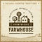 Vintage Countryside Farmhouse Label