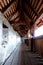 Vintage Covered Walkway Boardwalk Balcony