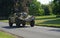 Vintage Daimler Ferret Mk.1 LVR (Scout Car) on country road.