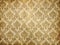 Vintage damask wallpaper