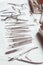 Vintage dental instruments