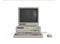 Vintage Desktop PC with Floppy Drive  Keyboard and Mouse Isolated on a White Backgro.und