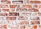 Vintage detailed brick wall texture