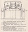 Vintage diagram of a fabricated frame