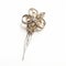 Vintage Diamond Flower Hair Pin Inspired By Lois Greenfield And Ron Arad