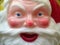 Vintage display Santa Claus face