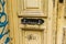 Vintage Door Isolated Closeup Lifestyle Business