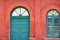Vintage door and window backgrounds pattern at Lalbagh Botanical Garden, Bangalore