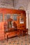 A vintage dressing tables with mirror in the palace of bangalore.