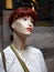 Vintage Dummy Mannequin Ginger Wig