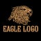 Vintage Eagle  Head  logo America Logo Mascot  Vector illustration