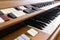 Vintage electric organ