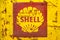 Vintage emblem of the Shell Oil Company