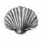 Vintage Engraving Of Classic Shell: Ingrid Baars Style With Kerem Beyit Influence