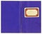 Vintage exercise book purple