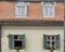 Vintage facades in Sibiu Romania