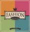 Vintage fashion background