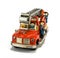 Vintage fire truck toy