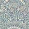 Vintage floral seamless patten with paisley ornament. Damask background.