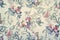 Vintage floral wallpaper