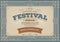 Vintage Fourth Of July Festival Background