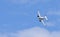 Vintage G-BKGL  Beech C-45H Expeditor  aircraft in flight.