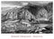 Vintage geographical image, Bernese Highlands