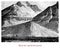 Vintage geographical image, the Rocky Mountains North America