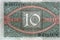 Vintage German 10 Marks Paper Money issued in 1920