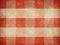 Vintage gingham tablecloth background