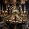 Vintage Glamour Art Deco-Inspired Dining Setup