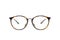 Vintage glasses isolated on a white background