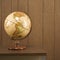 Vintage globe on desk