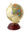 Vintage globe isolated