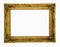 Vintage gold ornate picture frame