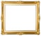 Vintage gold picture frame