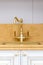 Vintage gold Polished Kitchen Faucet